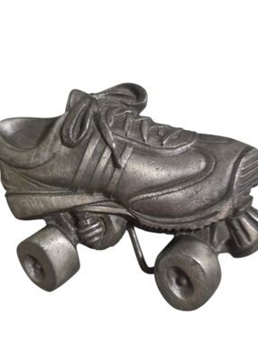 Vintage Roller Skate Belt Buckle
